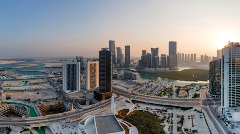 Abu Dhabi - Aerial