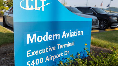 Modern Aviation FOB Signage 001