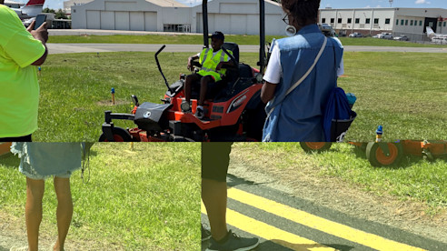 Q on mower
