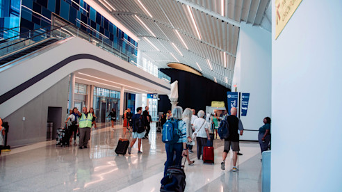 TLE Concourse A Opening 7-27-22 (2 of 4)
